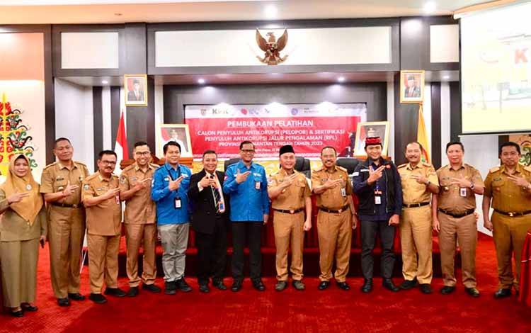 Gubernur Kalteng Ajak Masyarakat Berperan Aktif Perangi Korupsi