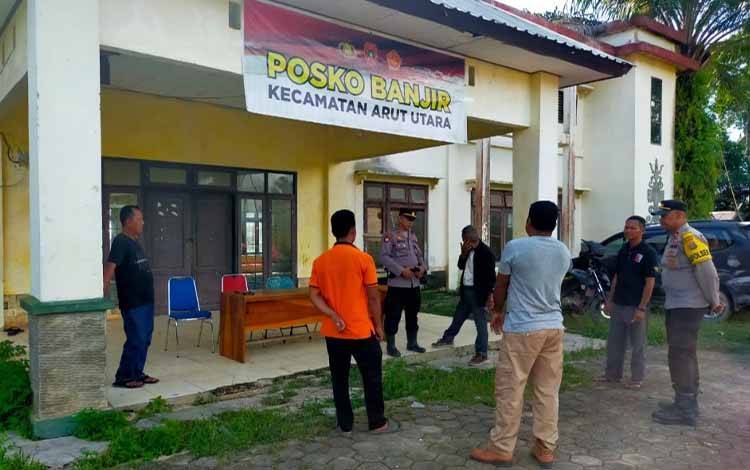 Posko Banjir di Arut Utara Kembali Diaktifkan