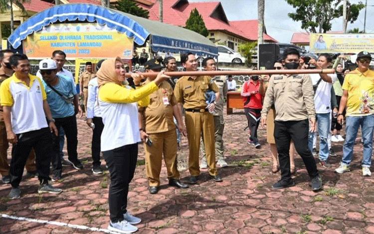 Kormi Lamandau Lestarikan Olahraga Tradisional
