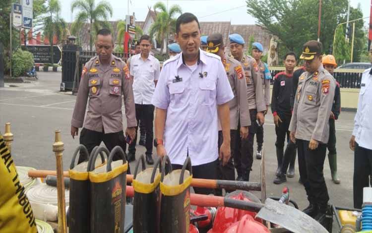 Tim Audit Itwasda Polda Cek Sarpras Karthutla Polres Kotim