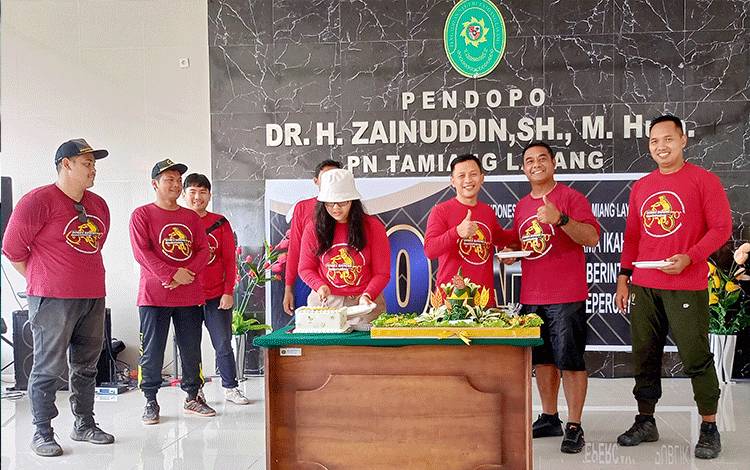 HUT ke-70 IKAHI, Pengadilan Negeri Tamiang Layang Terus Tingkatkan Integritas Hakim