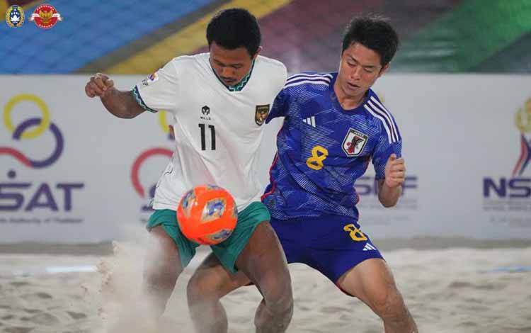 Indonesia Takluk 0-7 dari Jepang pada Piala Asia Sepak Bola Pantai