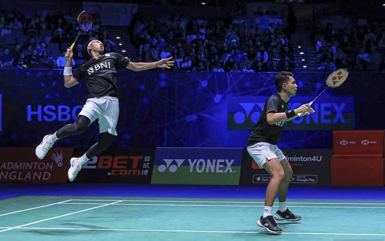 Ganda Putra Fajar/Rian Sabet Gelar Juara All England Perdana