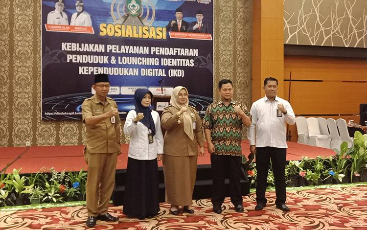 Pengguna Identitas Kependudukan Digital di Kotim Baru 0,3 Persen