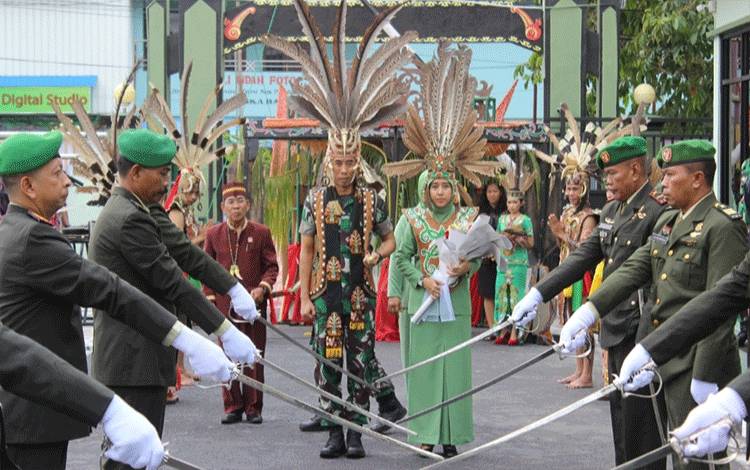 Kodim 1016 Palangka Raya Sambut Komandan Baru