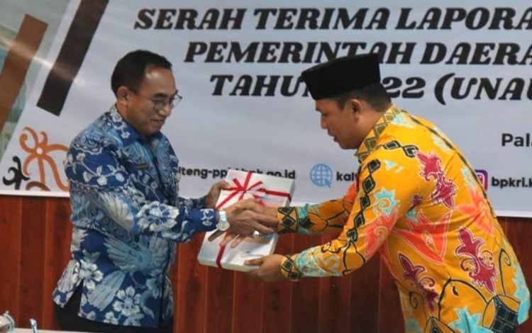 Pemkab Lamandau Serahkan LKPD ke BPK RI Perwakilan Kalteng ?