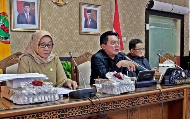 Wiyatno Sambut Baik Study Lapangan Mahasiswa dan Dosen UPR ke DPRD Kalteng