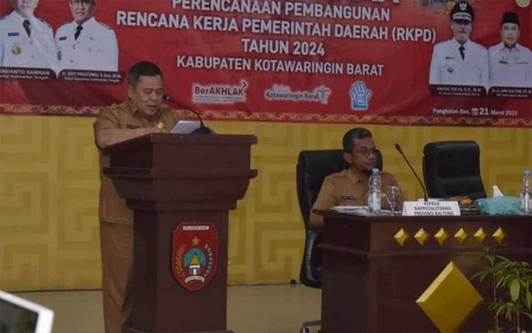 Bahas Renja TA 2024, Pemkab Kobar Gelar Musrenbang RKPD