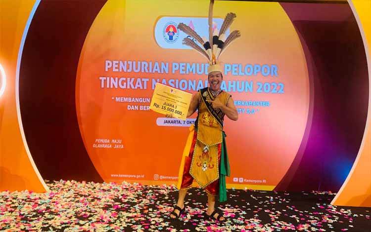 Syarif Miftahul Bersama Alfian jadi Pemuda Pelopor Tingkat Nasional 2022
