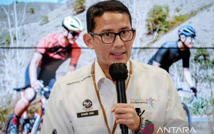 Sandiaga Targetkan Ajang Balap Sepeda L'tape Diikuti 1.500 Peserta