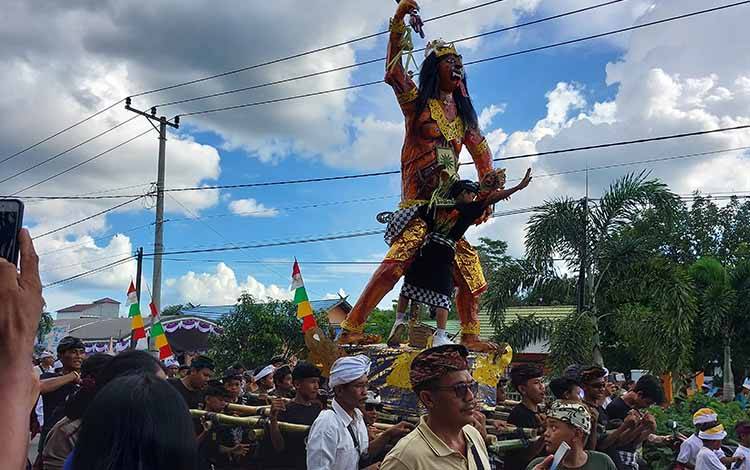 Umat Hindu di Kapuas Jalani Catur Brata Penyepian