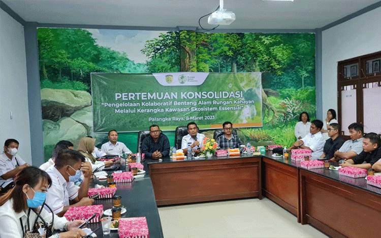 Jalin Kerjasama Kelola Bentang Alam Rungan-Kahayan