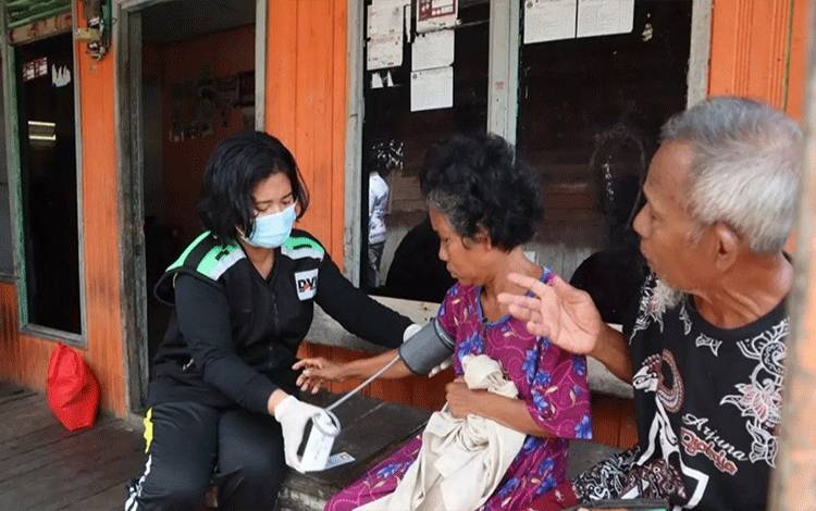 Polres Kapuas Gelar Layanan Kesehatan Keliling