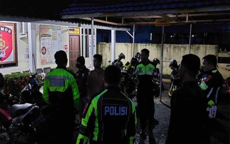 Cegah Balapan Liar, Satlantas Polres Kapuas Amankan 3 Sepeda Motor saat Patroli Subuh