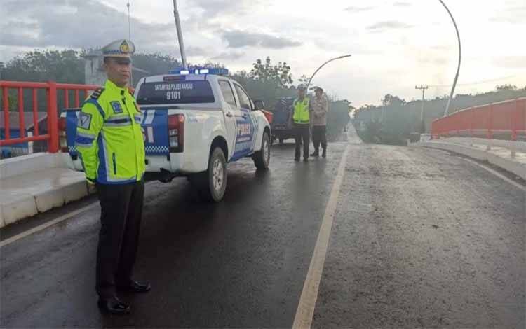 Antisipasi Balap Liar di Sore Hari, Satlantas Polres Kapuas Siaga di Lokasi?
