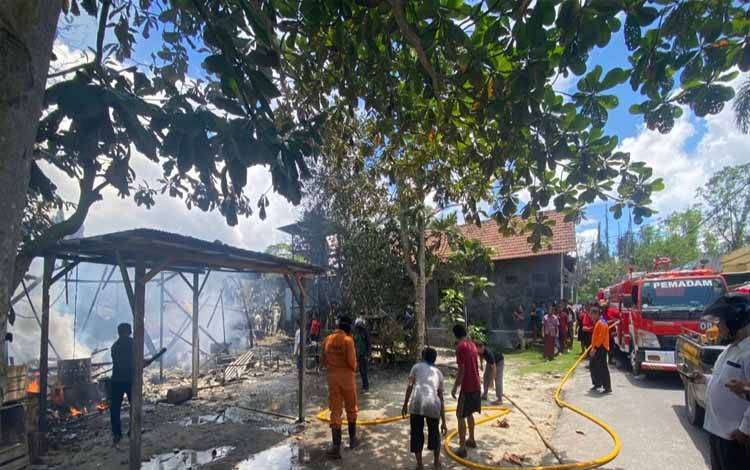 Damkar Kobar Ingatkan Warga Untuk Antisipasi Terjadinya Kebakaran Selama Ramadan