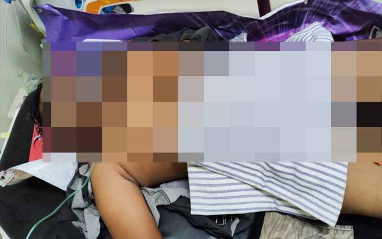 Seorang Pria Tanpa Identitas Alami Kecelakaan Tunggal di Sampit