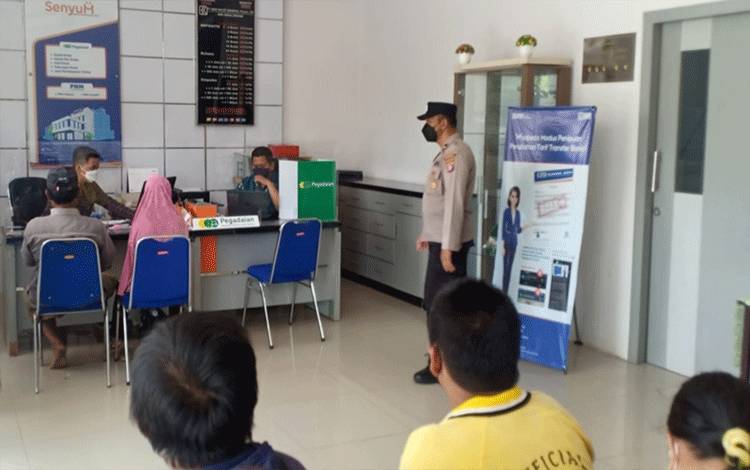 Polsek Kapuas Barat Patroli Objek Vital Cegah Gangguan Kamtibmas