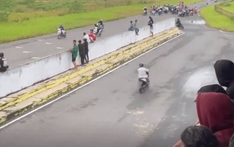 Kasat Lantas: Wewenang Larangan Aksi Bali di Sirkuit Sabaru Ada di Pemerintah Palangka Raya