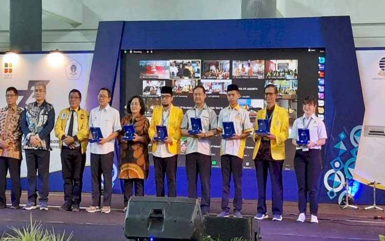 Seminar Sosialisasi dan Promosi UKMK Sawit Mengenal Produk Olahan Kelapa Sawit, Peluang Usaha di Indonesia bertempat di Convention Hall Simpang Lima Gumul, Kediri, Jawa Timur.(FOTO: Rilis BPDPKS)