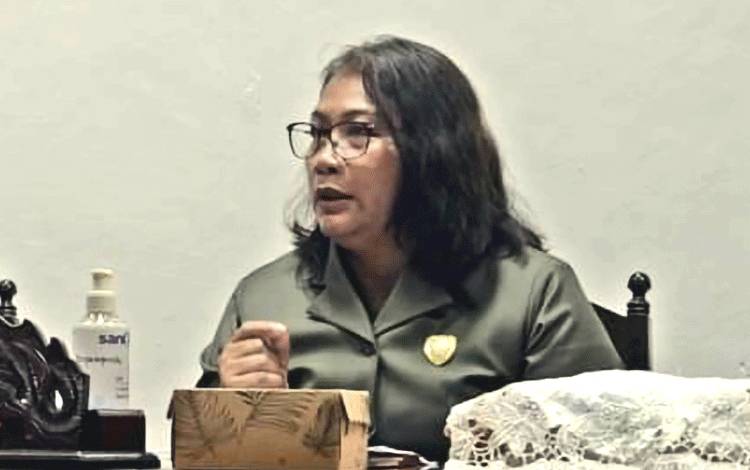 Wakil Ketua Komisi I DPRD Kalteng, Kuwu Senilawati. (FOTO: DPRD KALTENG)