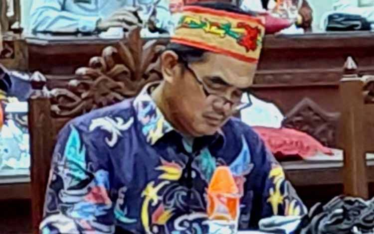 Anggota DPRD Kalteng, Sirajul Rahman. (FOTO: DONNY D)