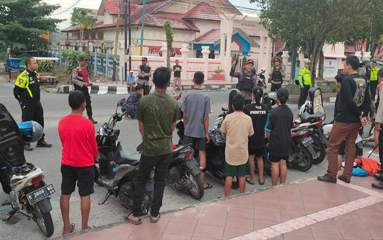 Cegah Laka Lantas dan Balap Liar Saat Ramadan, Satlantas Polres Kobar Rutin Laksankan Patroli