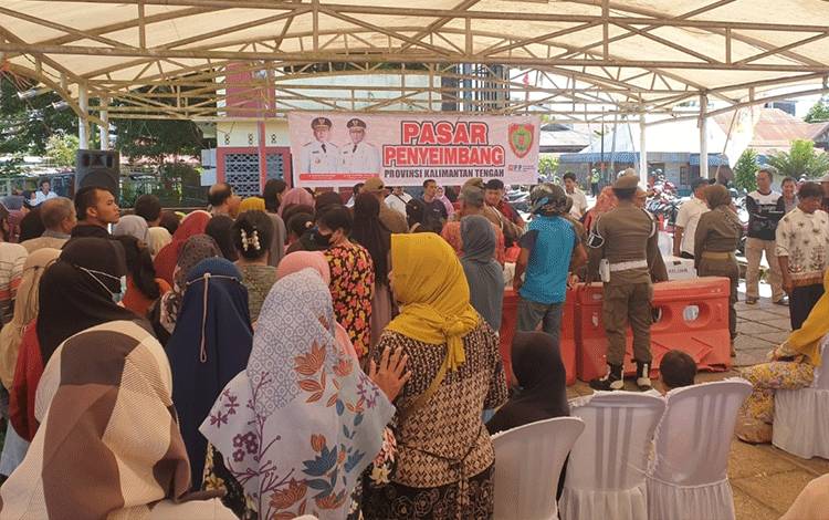 Sekda Kalteng Minta Satgas Pangan dan TPID Sidak Pasar