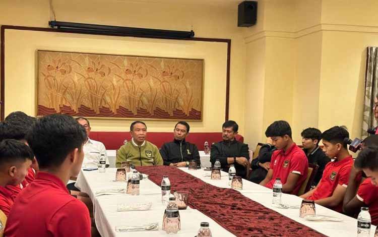 Wakil Ketua Umum PSSI Temui Pemain Timnas U-20