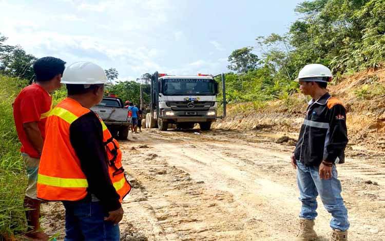 2 Jalan di Desa Lemo Dilakukan Penanganan dan Pemeliharaan
