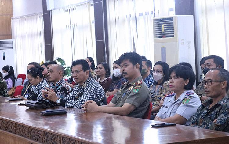 Sekda Barito Timur Buka Bimtek Pembinaan Manajemen Risiko 2023