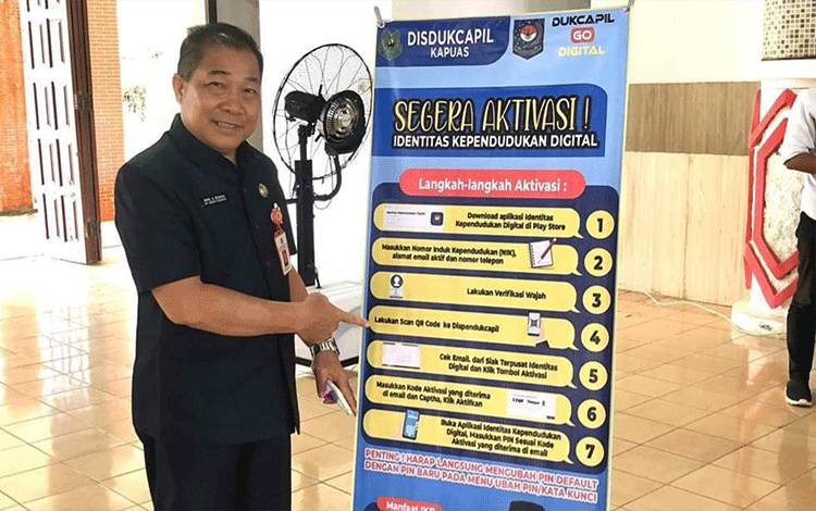 Dinas Dukcapil Kapuas Jemput Bola Layanan Aktivasi Identitas Kependudukan Digital Bagi ASN