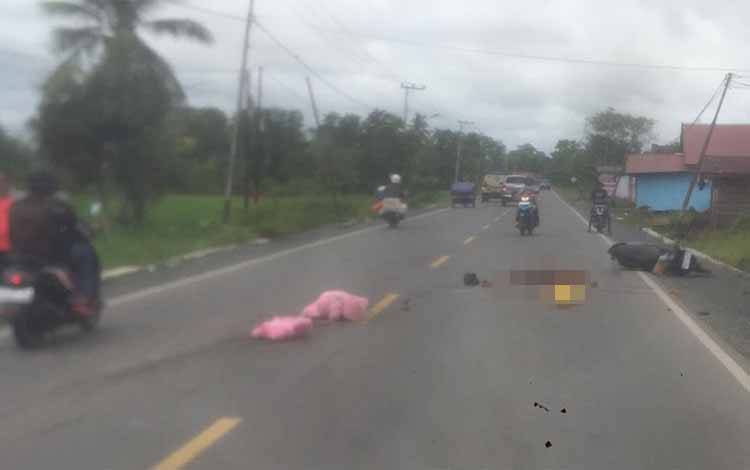 Seorang Pengendara Meninggal Kecelakaan di Kapuas Hilir?
