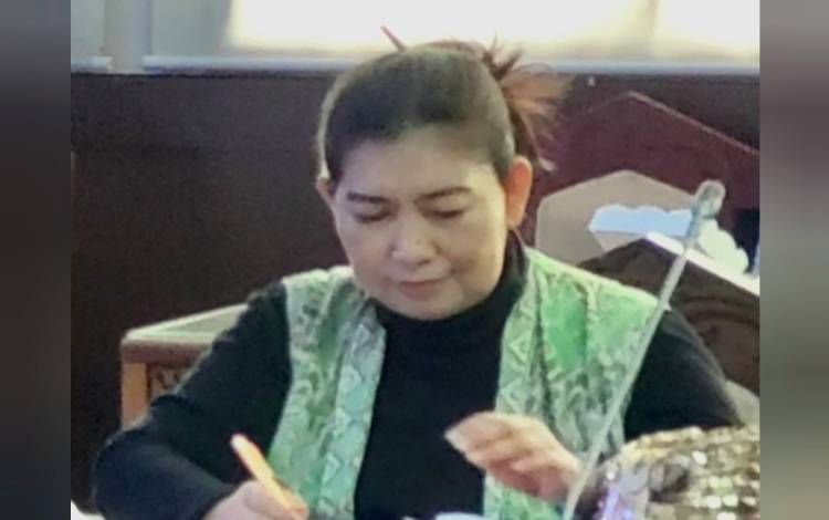 Anggota Komisi III DPRD Kalteng, Evi Kahayanti. (FOTO: DONNY D)