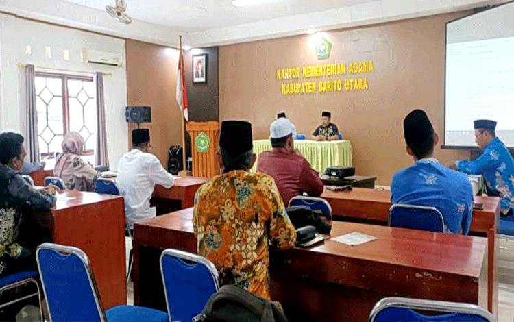 Kemenag Barito Utara Tetapkan Pembayaran Zakat Fitrah 1444 H