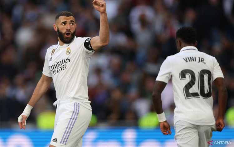 Benzema Borong 3 Gol saat Real Madrid Libas Valladolid 6-0