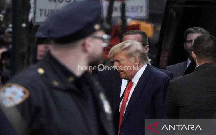 Trump Tiba di New York untuk Hadiri Sidang Dakwaan