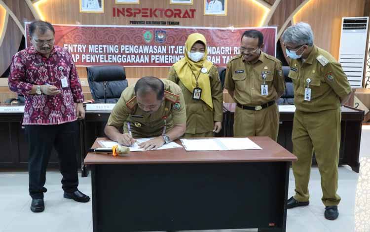 Pekan Ini Kemendagri Turun Langsung Awasi Penyelenggaraan Pemerintahan Kalteng