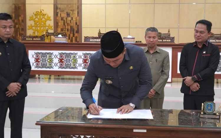 DPRD Lamandau kemabli Bahas Raperda Masyarakat Hukum Adat