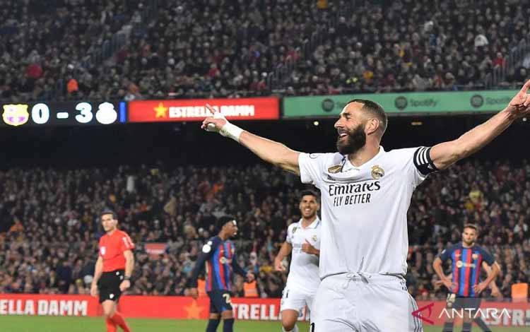 Real Madrid ke Final Copa del Rey Usai Permalukan Barcelona 4-0