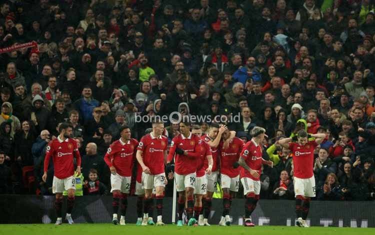 Gol Tunggal Rashford Bawa Manchester United Menang atas Brentford