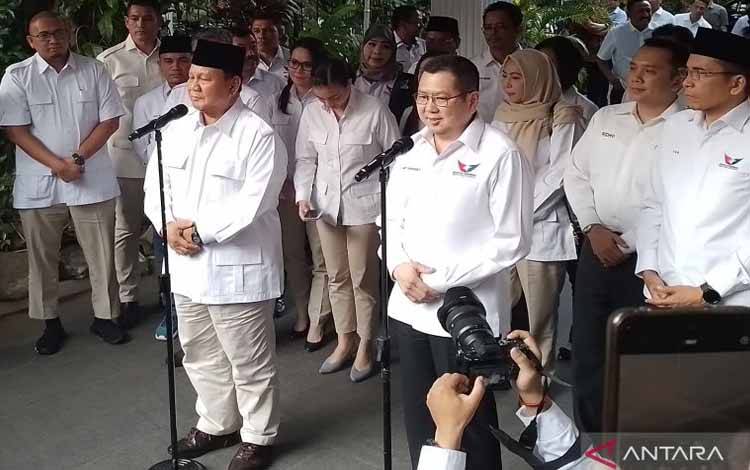 Prabowo Subianto Ajak Hary Tanoesoedibjo Gabung Koalisi KIR