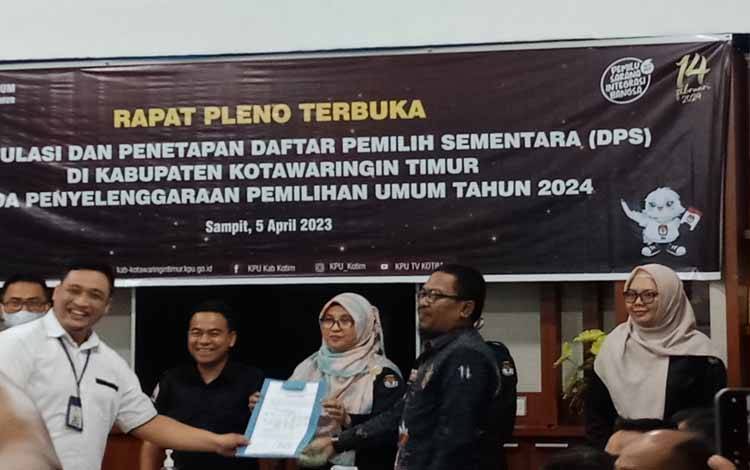 Pemilih di Kotim Bertambah jadi 305.835 karena Ini