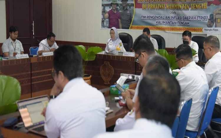 Pemko Palangka Raya Optimalkan Satgas Pangan Tekan Inflasi