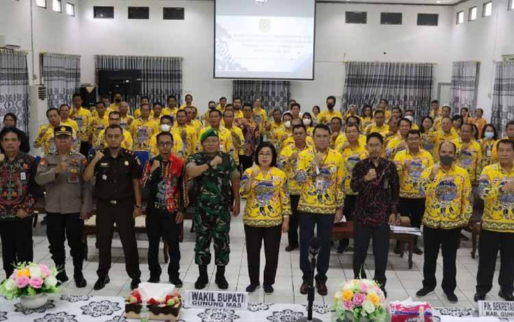 Pemkab Gunung Mas Gelar Rakordalev Realisasi APBD Triwulan I