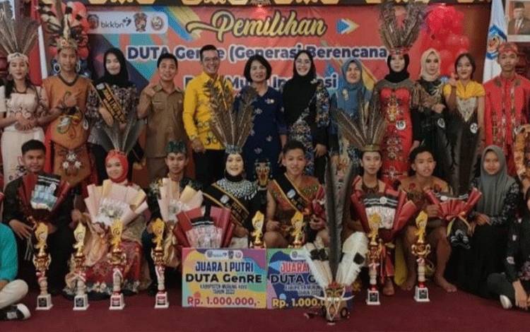 Wakil SMAN Tanah Siang dan Murung Terpilih Jadu Duta Genre Putra dan Putri Murung Raya 2023
