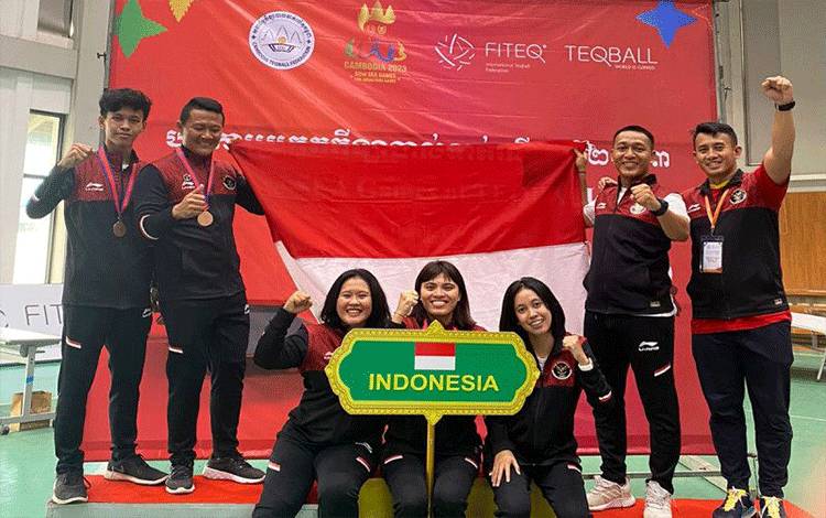 Teqball Indonesia Raih Dua Perunggu Pada Pra-SEA Games 2023 Kamboja