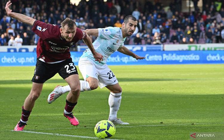 Inter Milan Ditahan imbang 1-1 di Kandang Salernitana