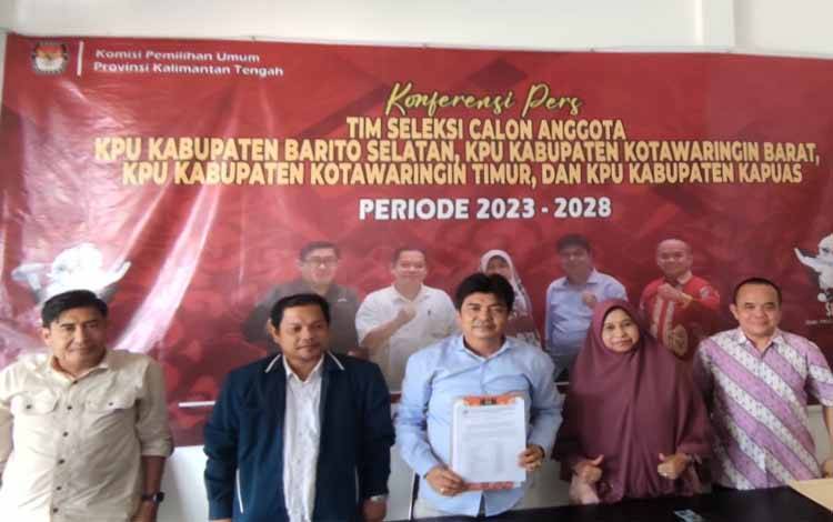 73 Calon Anggota KPU Gelombang 2 di Empat Kabupaten Kalteng Lolos CAT dan Psikologi