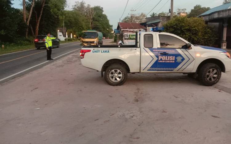 Kecelakaan Beruntun di Palangka Raya Tewaskan Seorang Korban